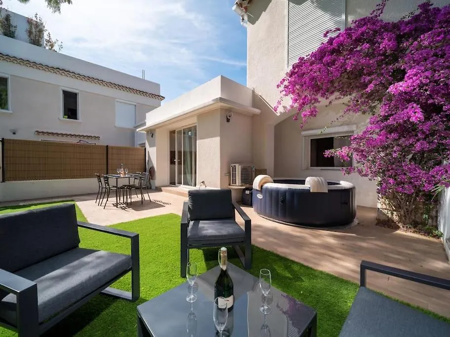 Le Bougainvillier-Jacuzzi Jardin Clim Wifi Parking Apartment Marseille